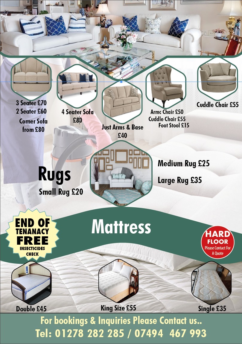 Steam Ezee upholstery and mattress services
